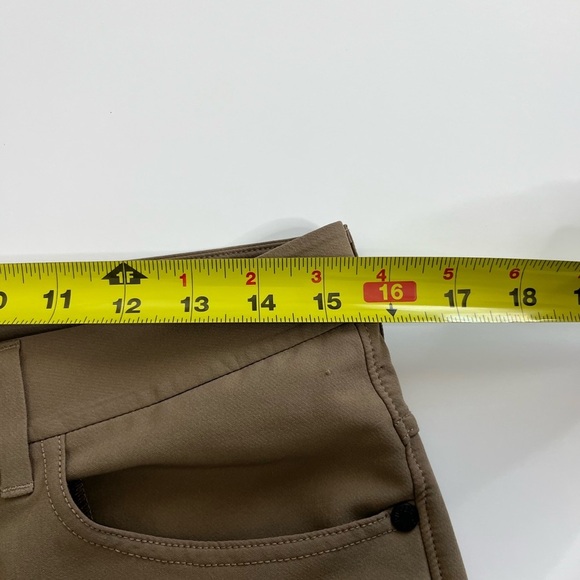 Public Rec Brown Straight Leg Pants Size 30 / 34 - Picture 7 of 12